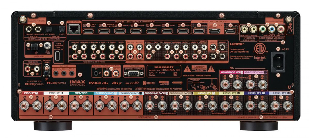 Marantz Cinema 30 (11.4 ch) Surround Receiver – audiofi.ca