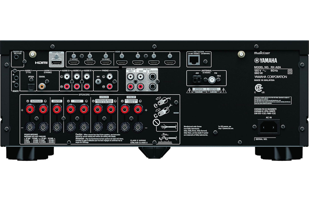 Yamaha RXA2A 7.2 Channel Receiver – audiofi.ca