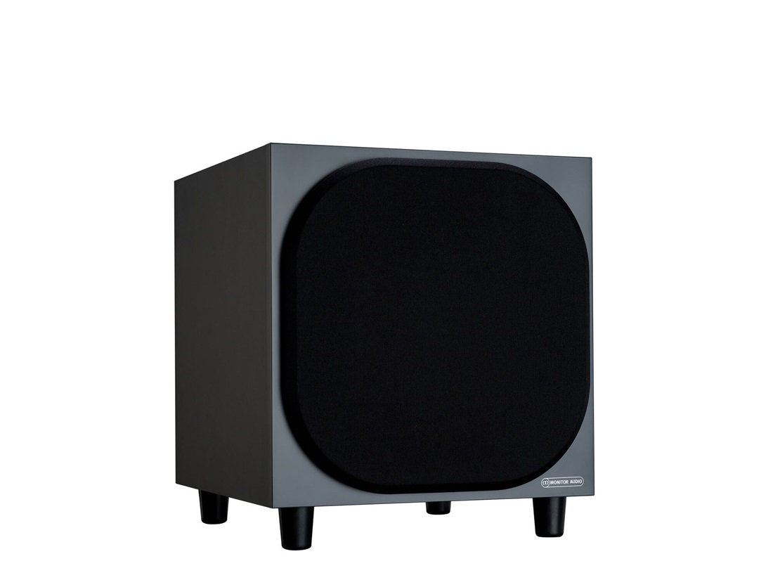 Monitor Audio Bronze W10 Black Ash subwoofer (open box) – audiofi.ca